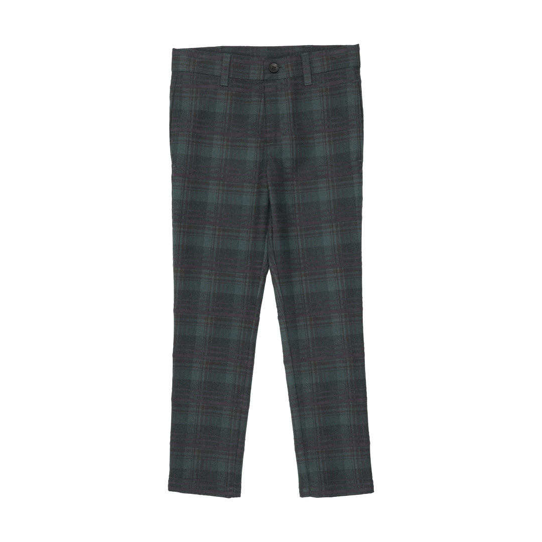 ST2052  - HIGHLAND FOREST PANTS GREEN PLAID