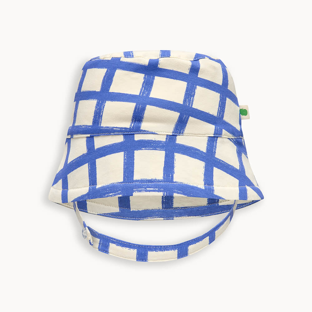 SUNRISE 3600-SUN HAT-BLUE CHECKER