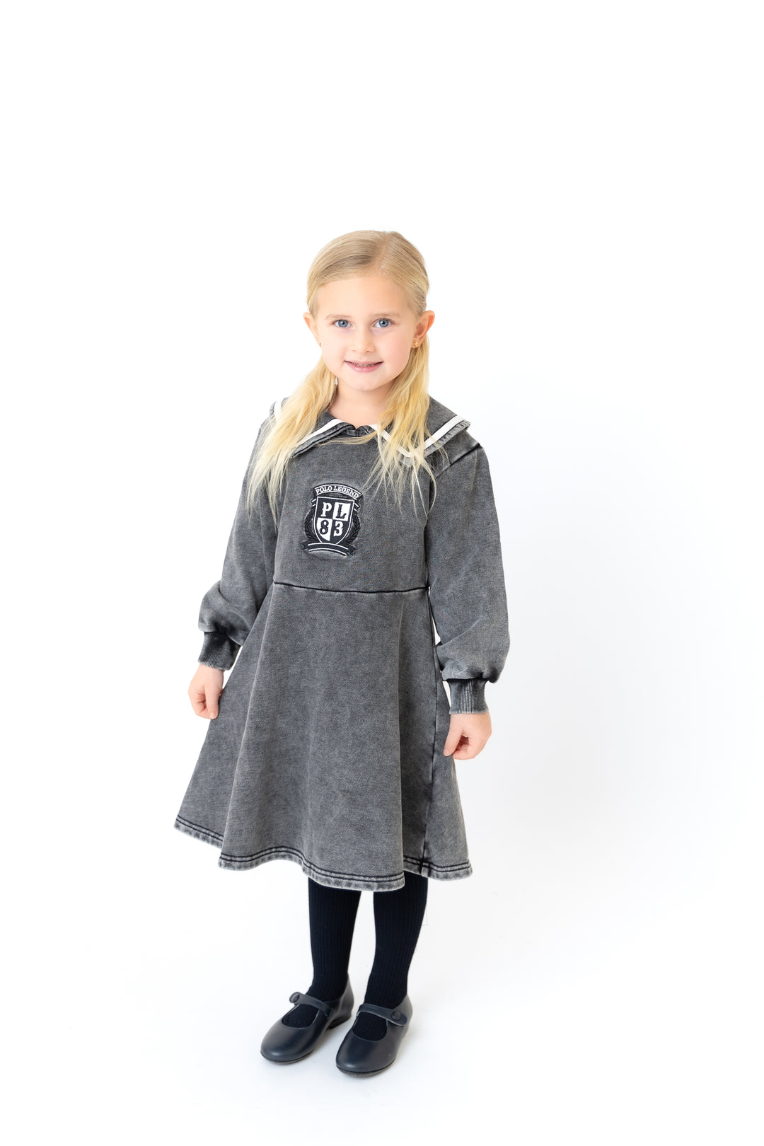SW26010D Black Wash Dress - Black Wash