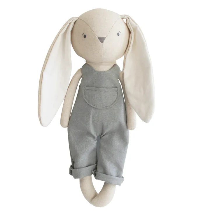 N11483 - Oliver Bunny 28cm Grey