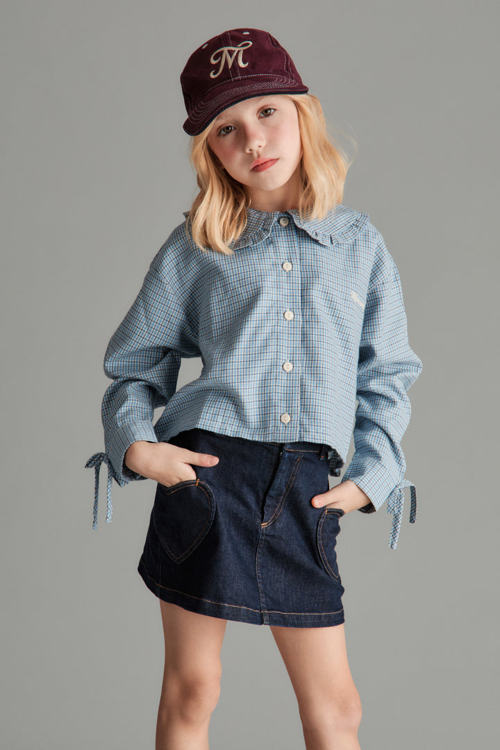 FLORENCE VICHY SHIRT - VICHY (BLUE)