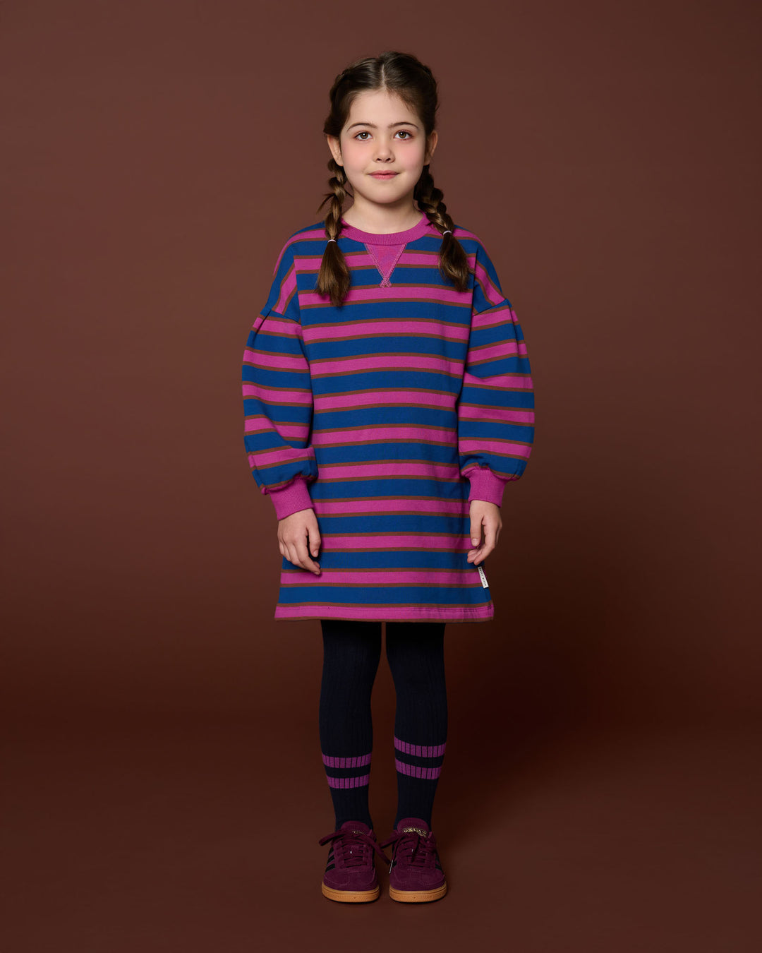708 Sweater Dress USA - Stripe