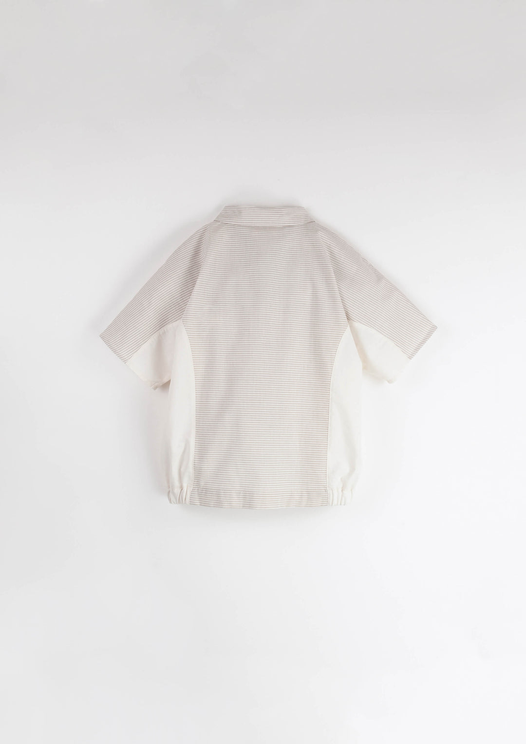 Mod.26.2 Sand striped shirt with side panel