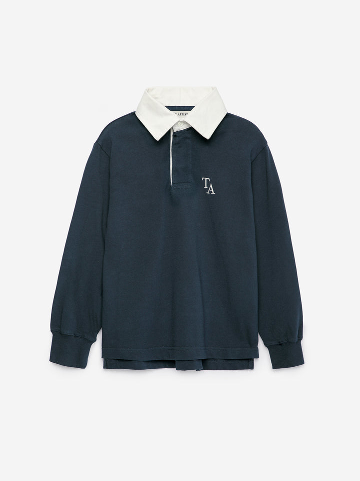 T226MA013 Polo T-shirt N01 Night Blue - MIDNIGHT BLUE