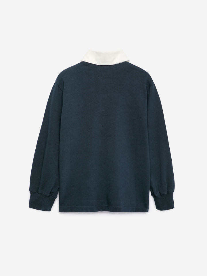 T226MA013 Polo T-shirt N01 Night Blue - MIDNIGHT BLUE