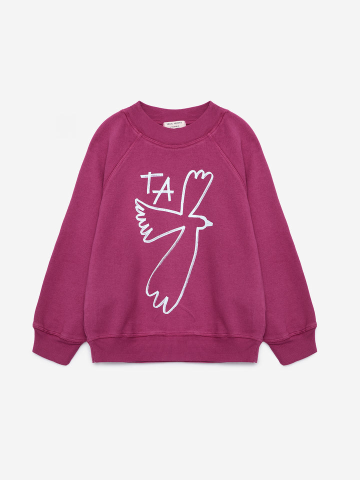 T226MA019 Sweatshirt N01 Cherry Fuchsia - FUCHSIA