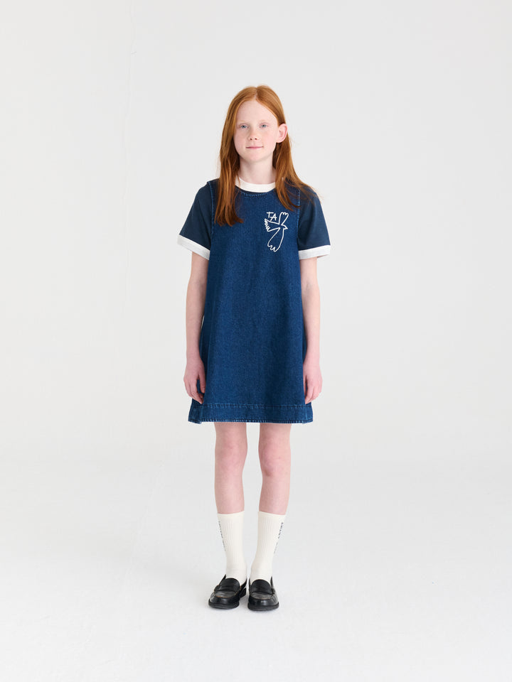 T226MA050 Dress N18 Night Denim - NAVY BLUE