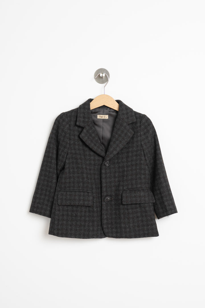 TIE26WBO02WN SINGLE BLAZER BROWN/WINE