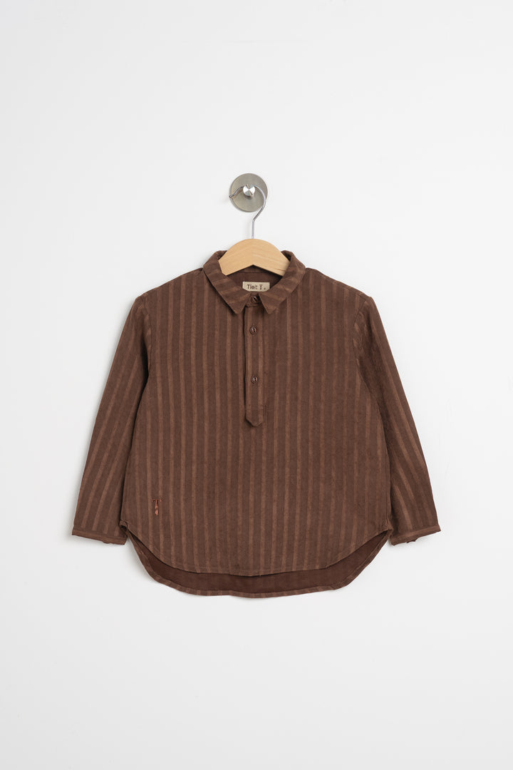 TIE26WBT03BR VELVET ST BROWN