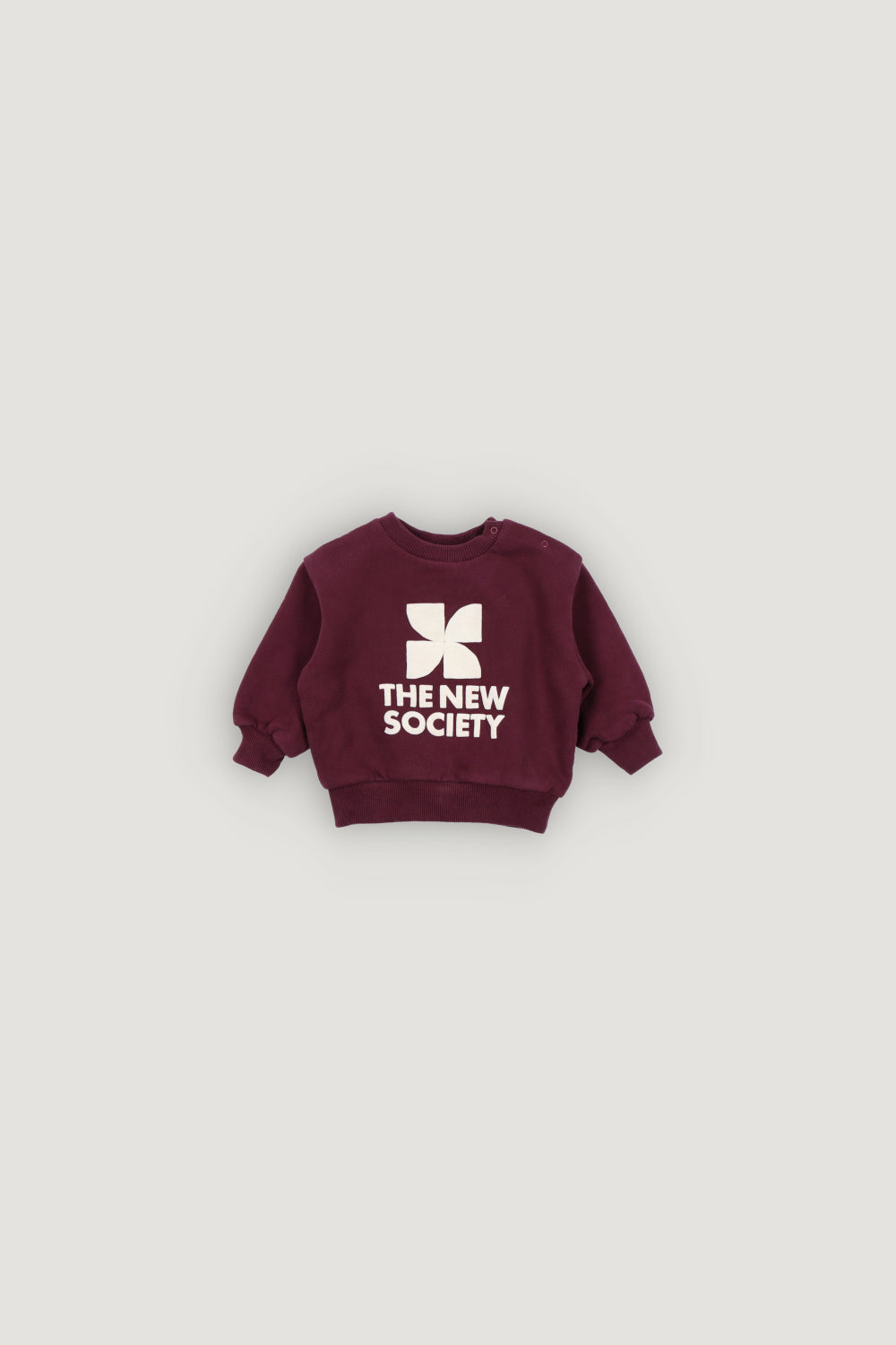 W26BSWEW126 TNS Logo Baby Sweatshirt Winetasting