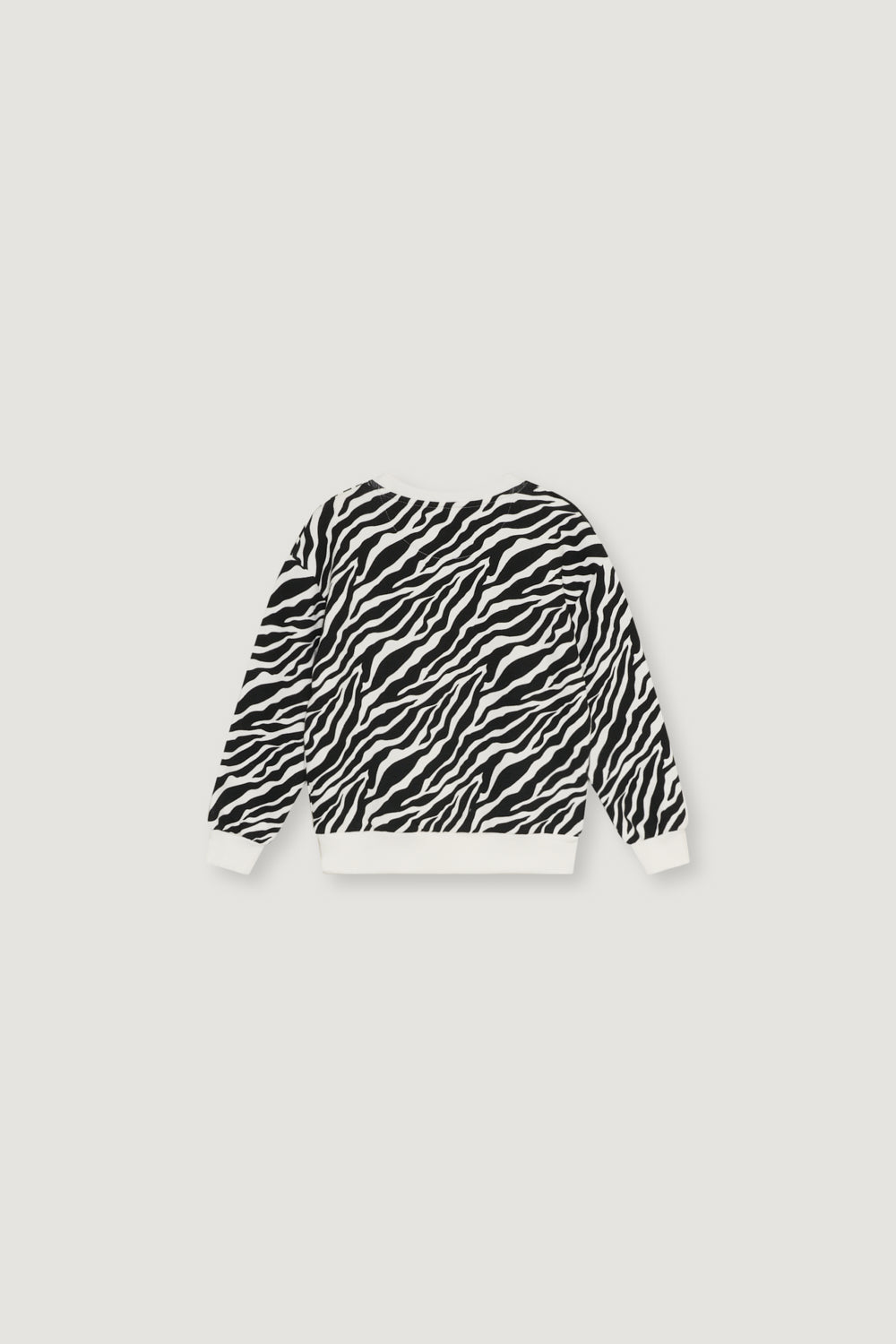 W26SSWEZ126 TNS Logo Special Sweatshirt Zebra Print