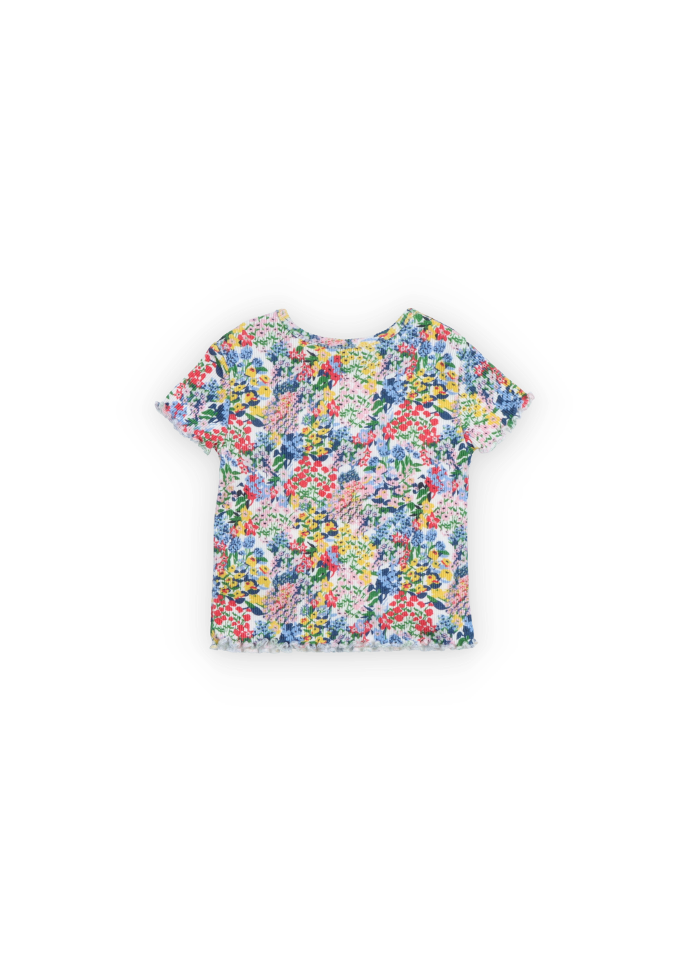 TNS Rib Baby Tee -Verbena Print