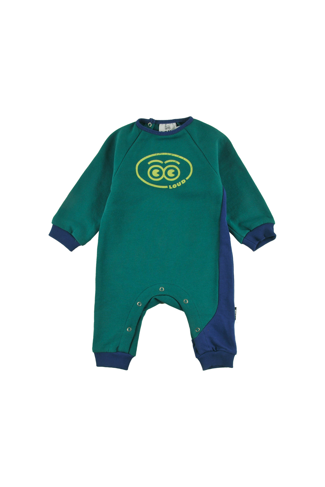UBR03 KILLY PLAYSUIT - GREEN/NAVY