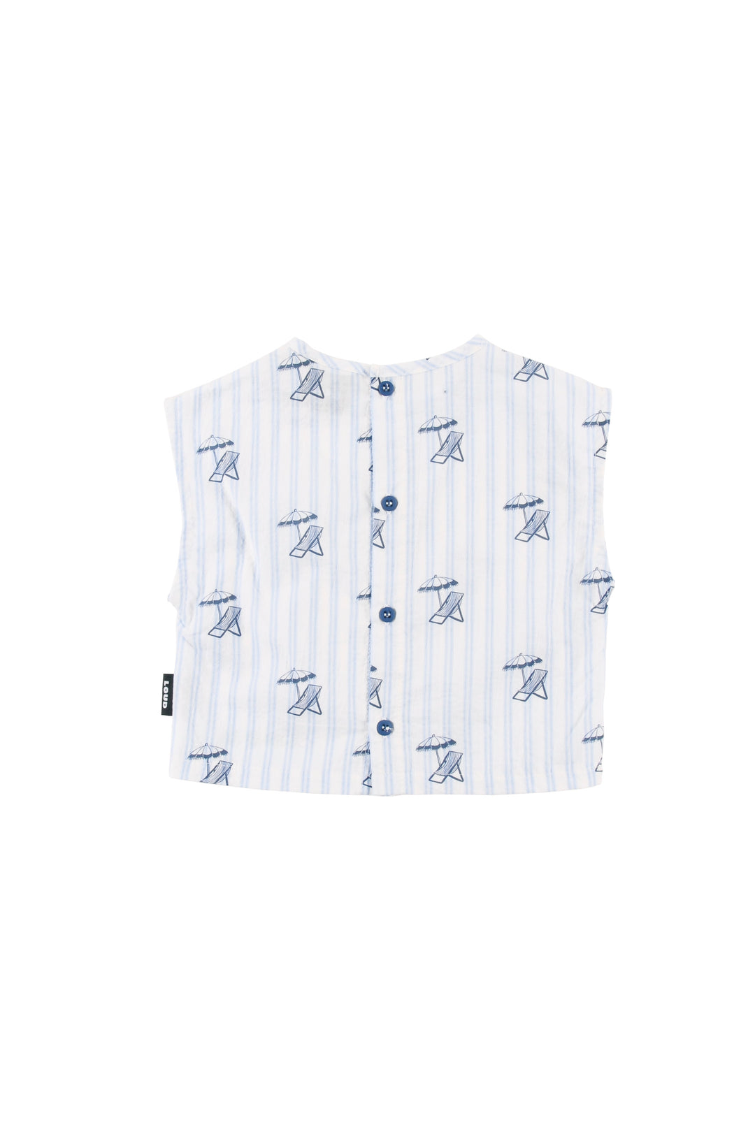 UBT03 SPIAGGIA - DECKCHAIR AOP