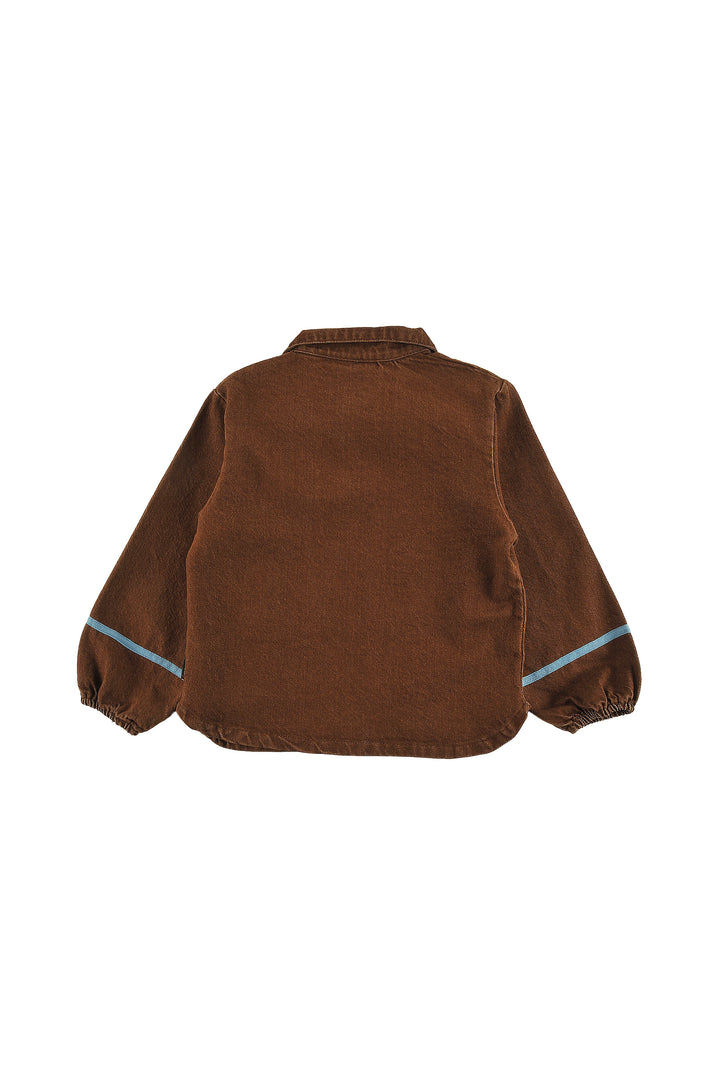 UDS01 TAIL SHIRT  - CHOCO