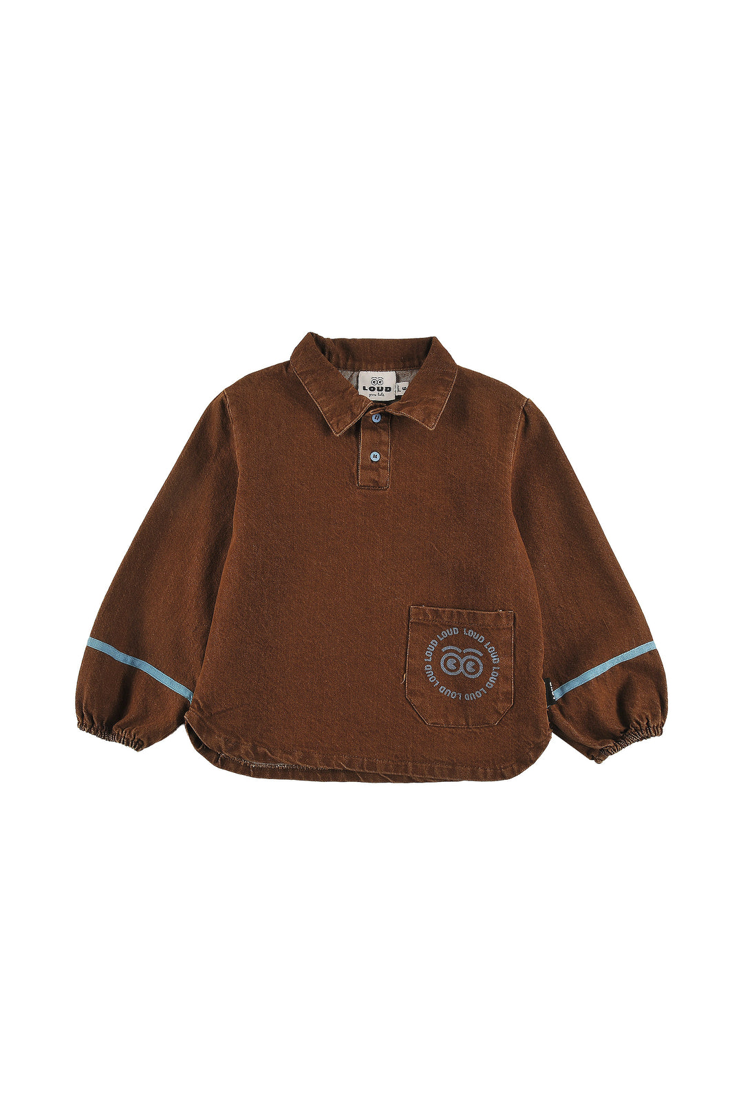 UDS01 TAIL SHIRT  - CHOCO