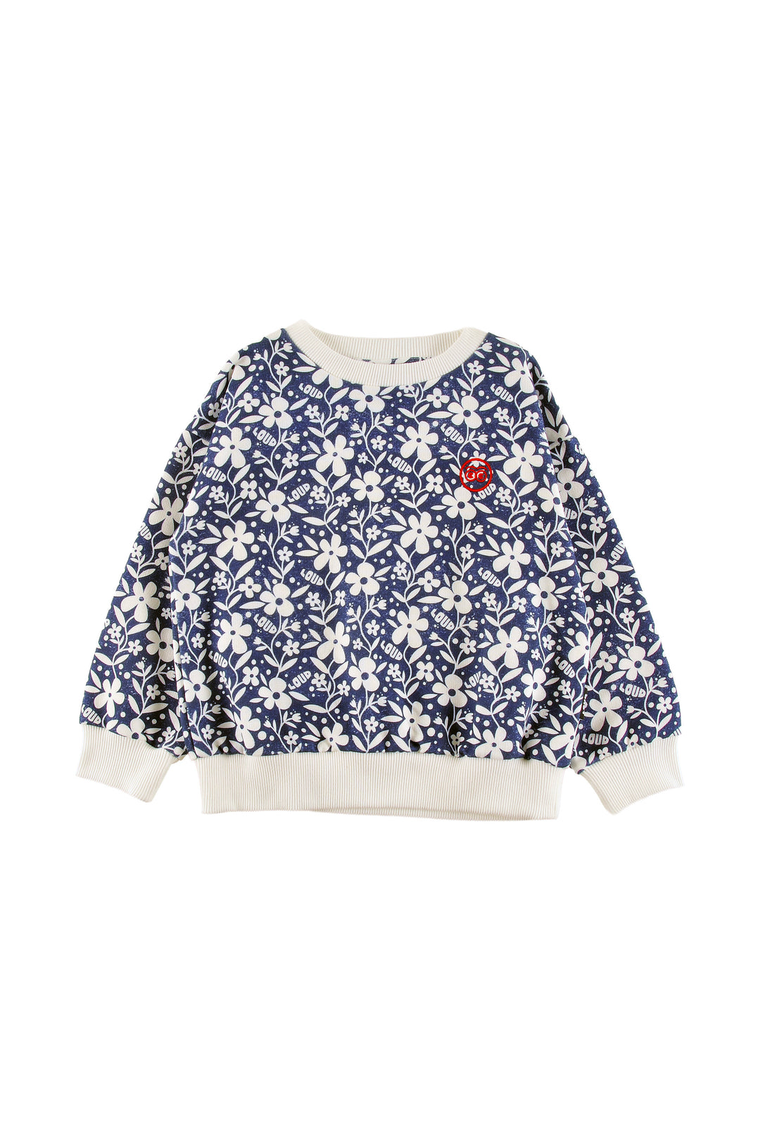 UJ01 CHALET SWEATER - FLOWER AOP