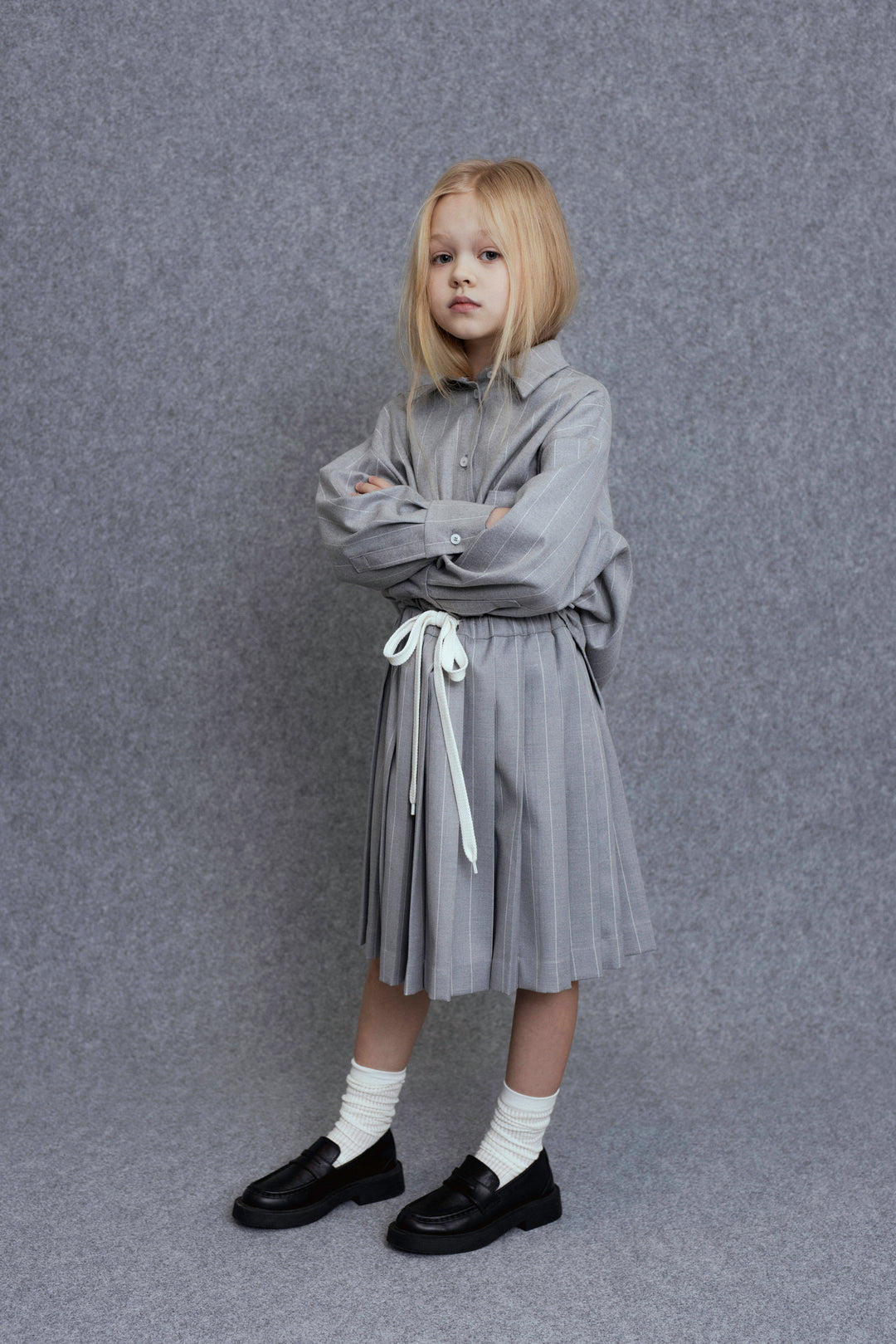 Lena-Shirt-Grey stripes