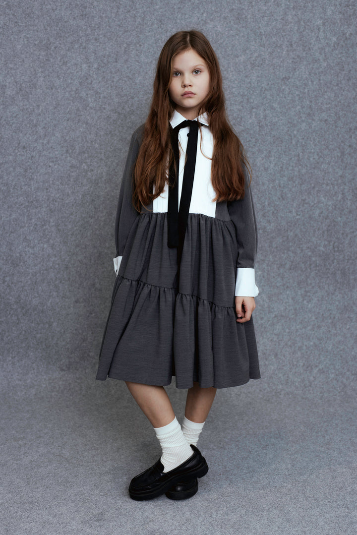 Douro-Dress-Dark grey
