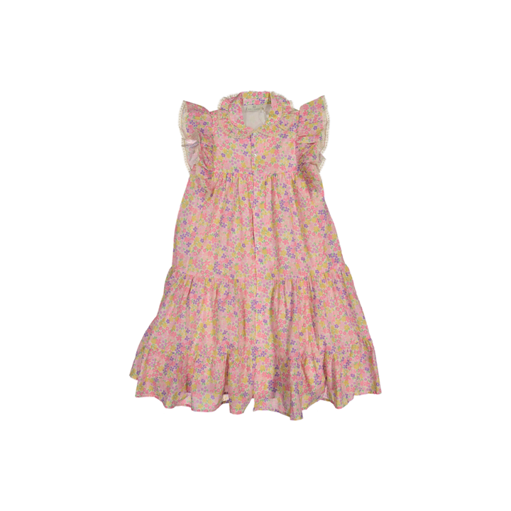 CHARLIE DRESS-EMMA FLORAL PURPLE