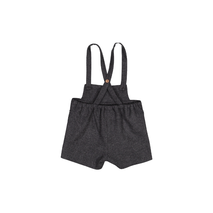 7.4-DARK GREY WOOLEN ROMPER SUIT W/POCKETS