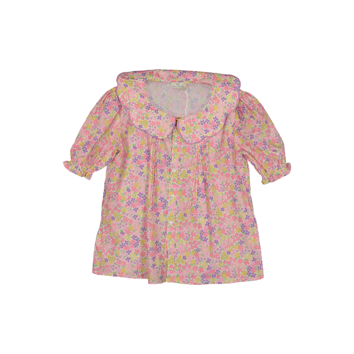 CAMELIA BLOUSE-EMMA FLORAL PURPLE