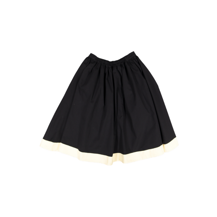 IN FULL SWING SKIRT LL-BLACK/CREAM