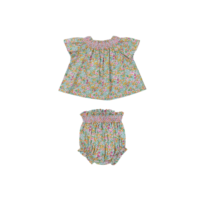 ANDREAS BABY BLOUSE/BLOOMER SET-Liberty