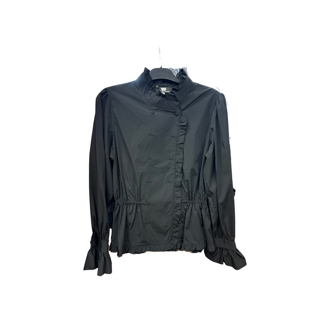 NOIR  BLOUSE - BLACK