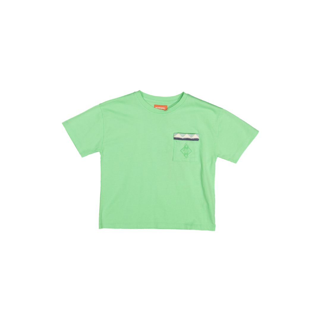 CIRO SHORT-SLEEVED T-SHIRT-BASIL GREEN