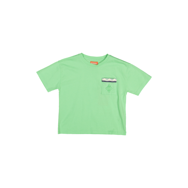 CIRO SHORT-SLEEVED T-SHIRT-BASIL GREEN