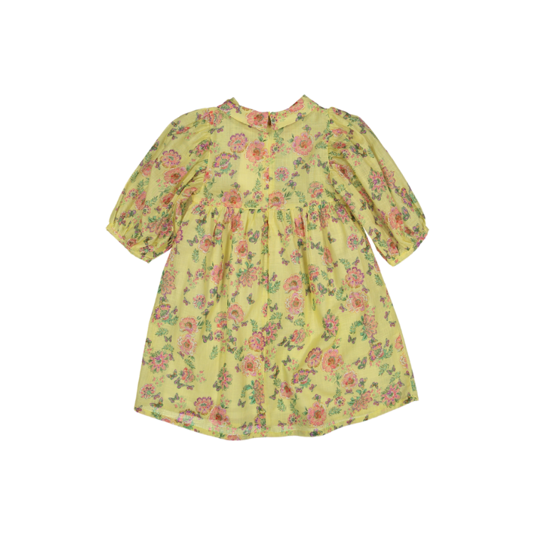 SOPHIA DRESS 3/4 SLV-Spring Meadow