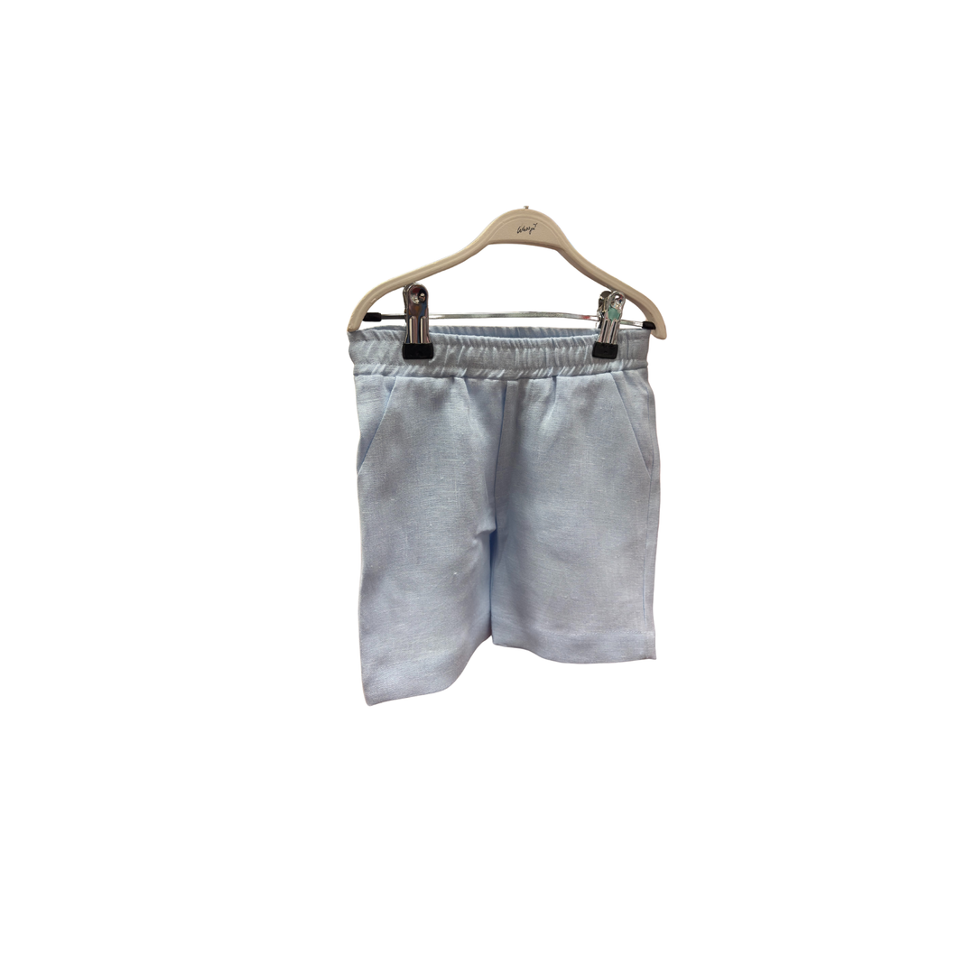 Special Edition Aria Regular Fit Shorts Linen-Blue