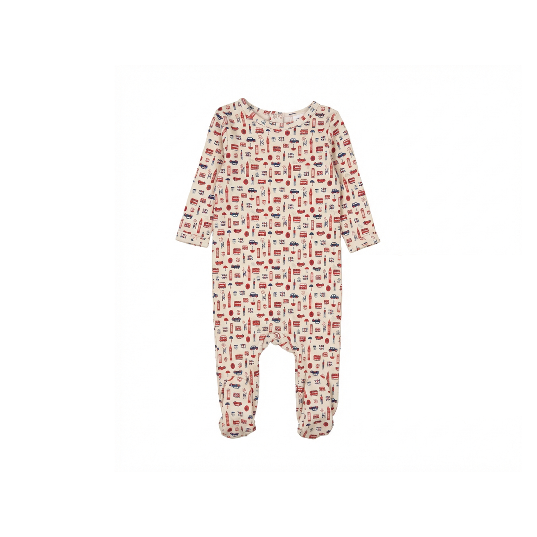 N469 London Pajamas - Footie