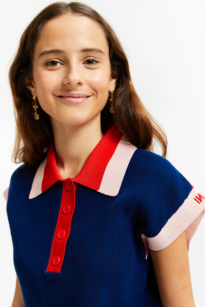 KNIT SWEATER VALOR-NAVY