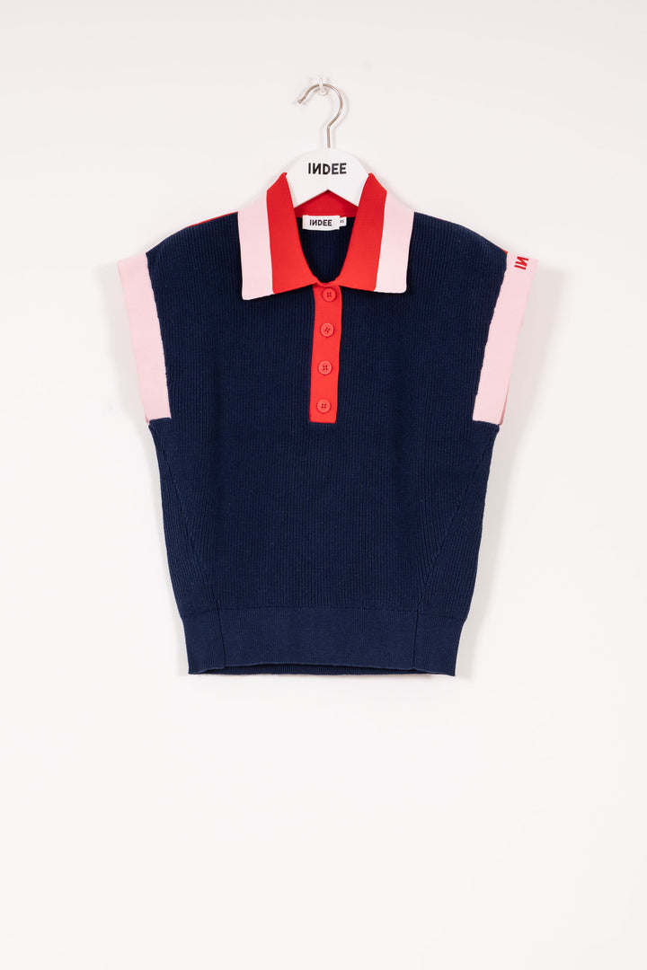 KNIT SWEATER VALOR-NAVY