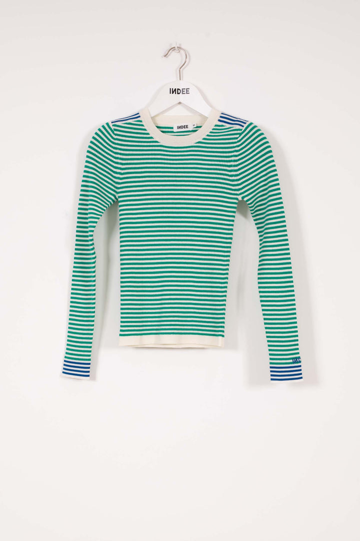 KNIT SWEATER VESUVIO-GREEN