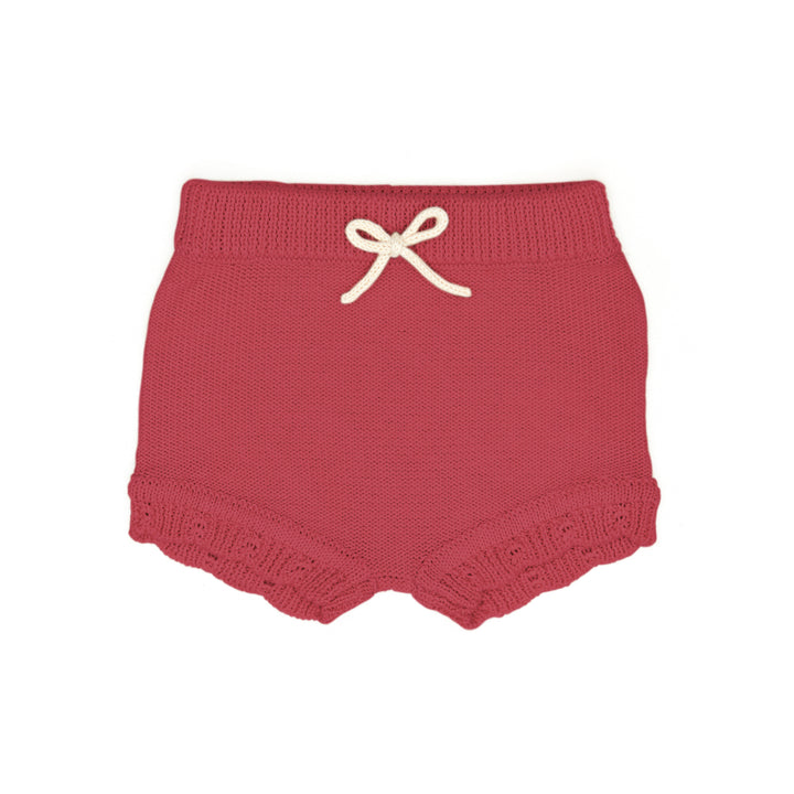 VK024/012 Stawberry top/LACY SHORTS SET-NATURAL