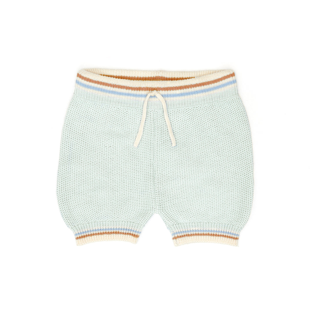 VK015/016 MASON TOP/SHORTS-Light Blue/Natural