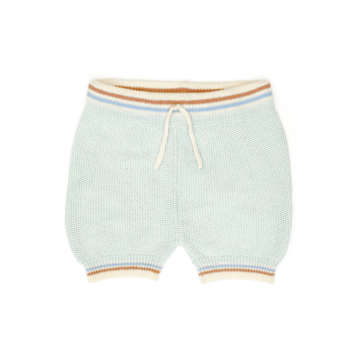 VK015/016 MASON TOP/SHORTS-Light Blue/Natural