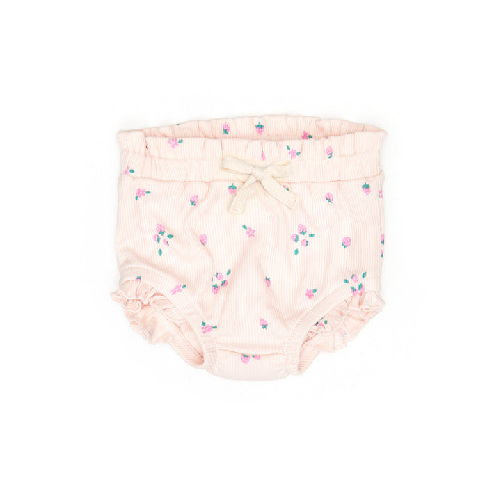 VR006/009 LARA TOP/RUFFLE BLOOMER SET-Light Pink
