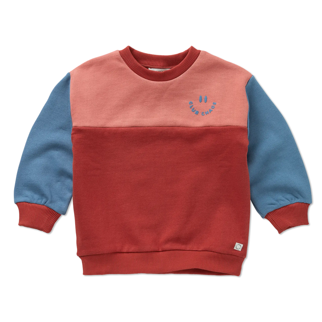 2420 SWEATSHIRT COLOURBLOCK - PALETTE