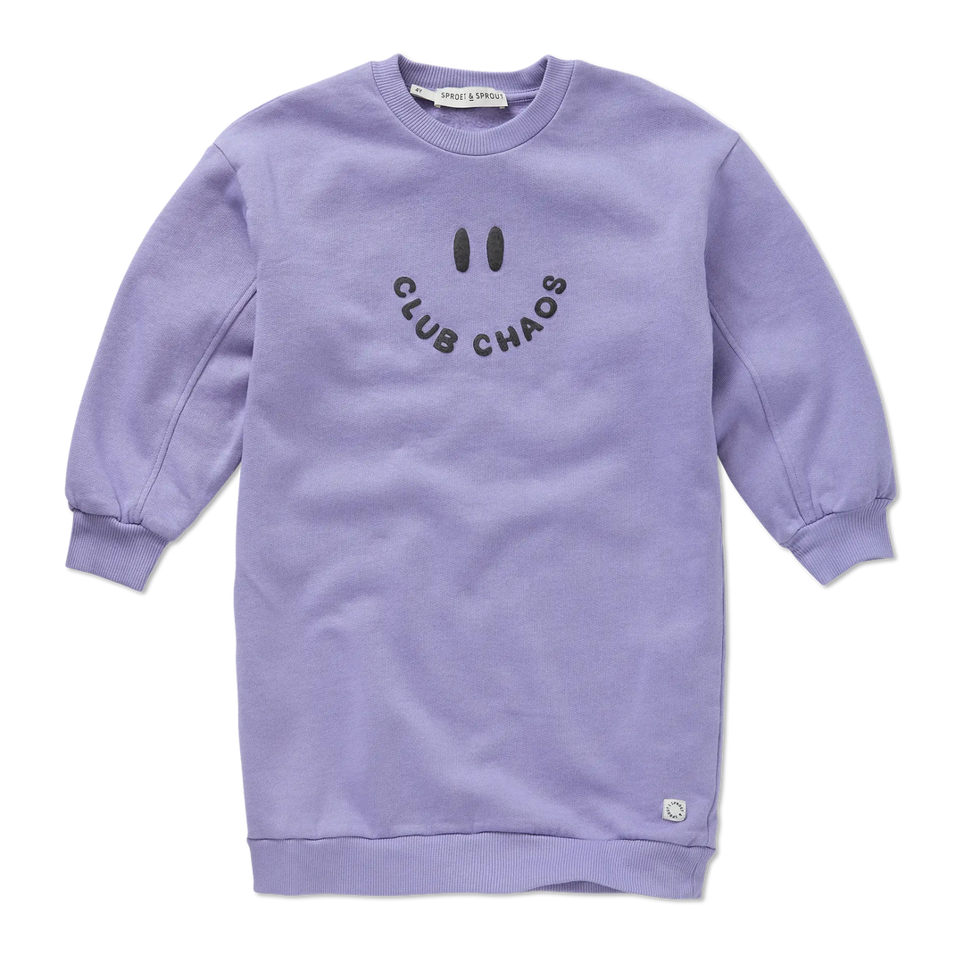 2486 SWEAT DRESS CLUB CHAOS - CRAYON CLOUD