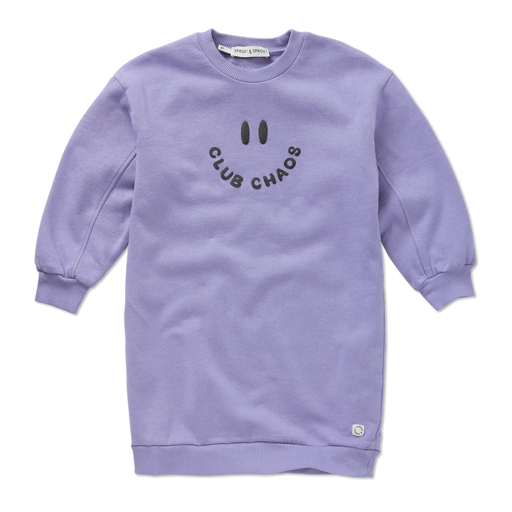 2486 SWEAT DRESS CLUB CHAOS - CRAYON CLOUD