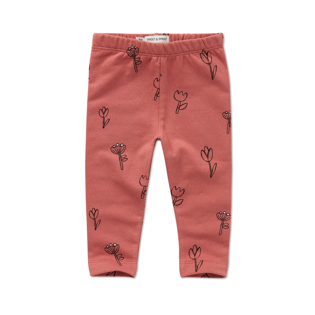 2517 WINTER LEGGING TULLIPS PRINT - PALETTE
