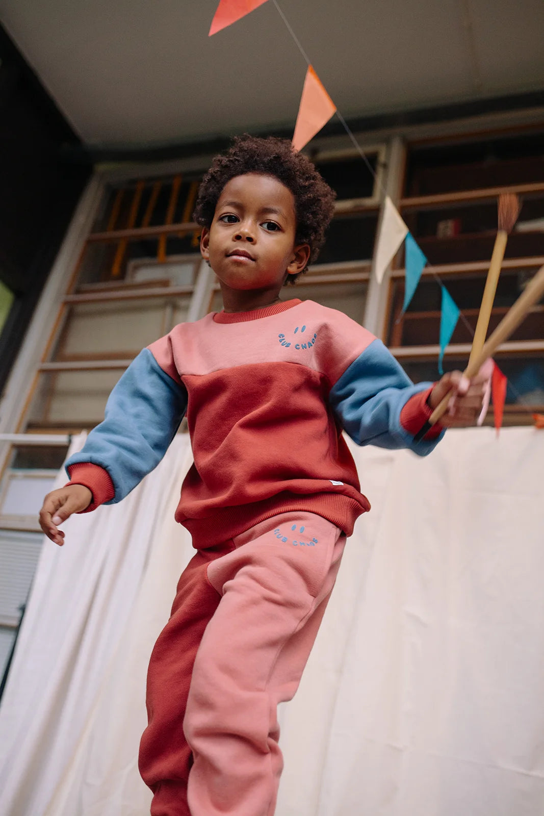 2420 SWEATSHIRT COLOURBLOCK - PALETTE