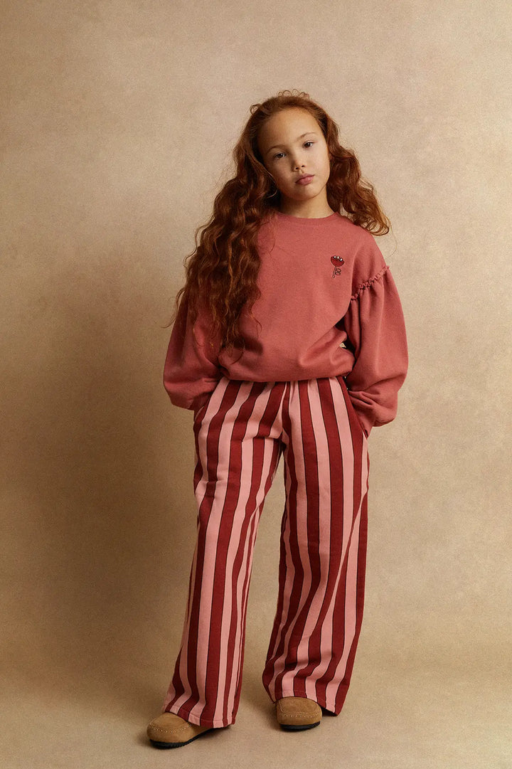 2427 SWEATSHIRT GIRLS PUFF SLEEVES - PALETTE