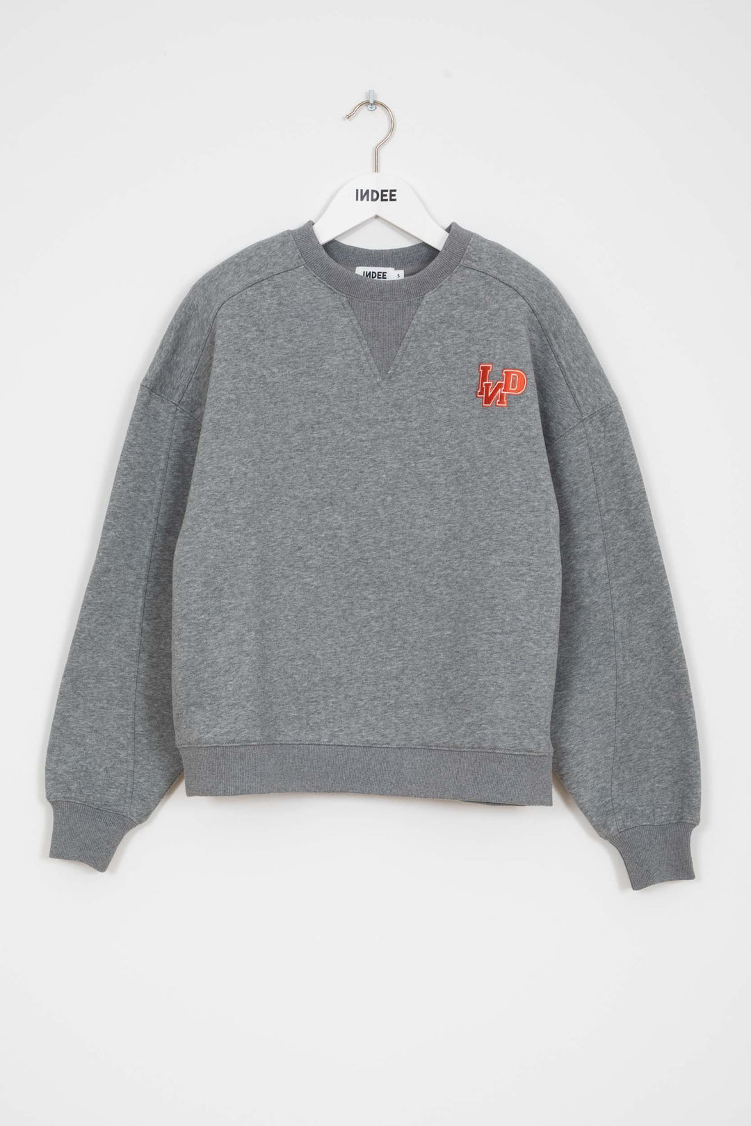 WAKAME ROUND NECK SWEAT SHIRT - GREY