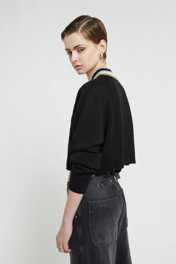 WAM DK9216-SWEATER-NERO