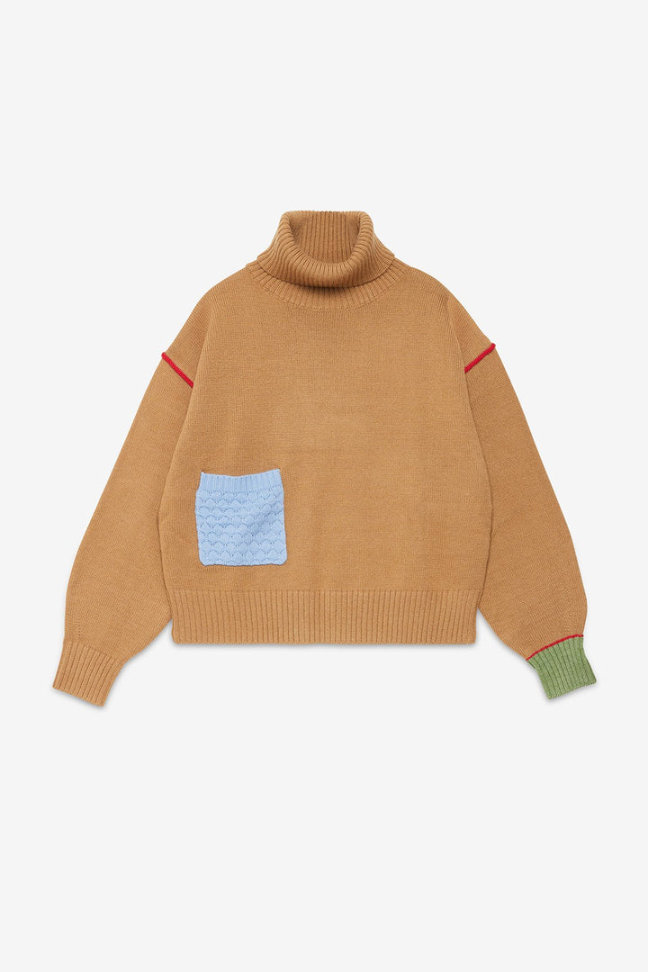 WAM DK9221-SWEATER-SESAMO